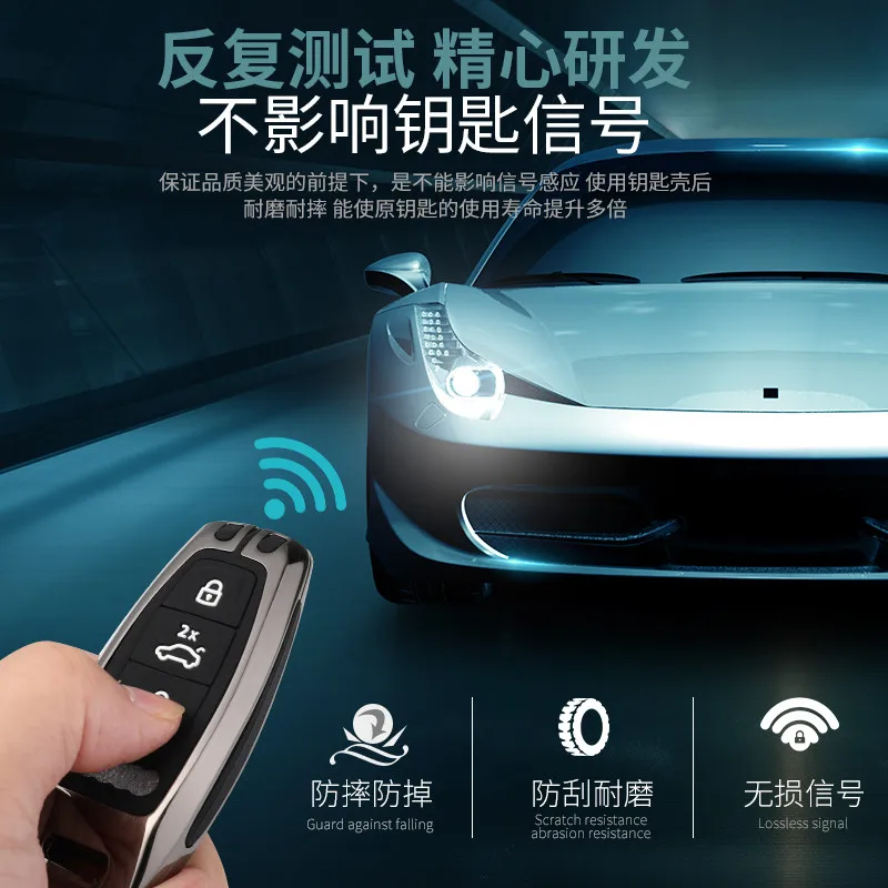 New-Car-Key-Caso-Della-Copertura-Per-Audi-A3-A4-B9-A6-C8-A7-S7-4K.jpg Cover chiate/telecomando per Audi A3 A4 B9 A6 C8 A7 S7 4K A8 D5 S8 Q7 Q8 SQ8 E-tron 2018 2019 2020 2021 Accessori - New Car Key Caso Della Copertura Per Audi A3 A4 B9 A6 C8 A7 S7 4K