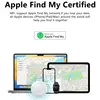 Mini Key Tracker Smart Air-tag Global Position Pet Cat Dog Anti-lost Item Locator Wallet For IOS Find My App 3