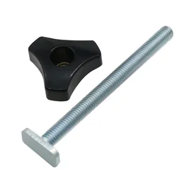 Enhanced Aluminum Alloy T - Track with Predrilled Mounting Holes (T - Screw)