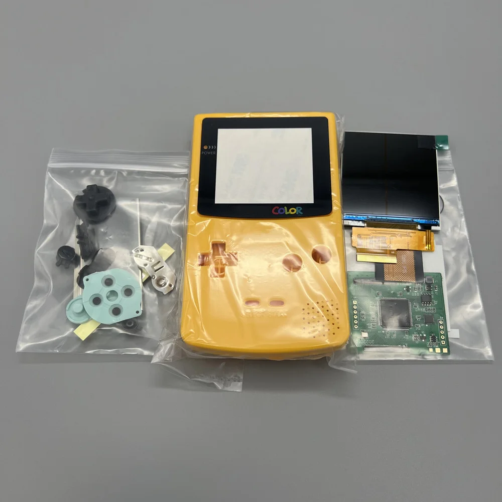 2.6 インチ GBC IPS LCD とゲームボーイ カラー用の新しいシェル 