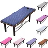 Anti Slip Beauty Salon Bed Sheet, Polyester Dyed with Elastic Band, Massage Bed Sheet, Mattress for SPA, 10 Colors 3