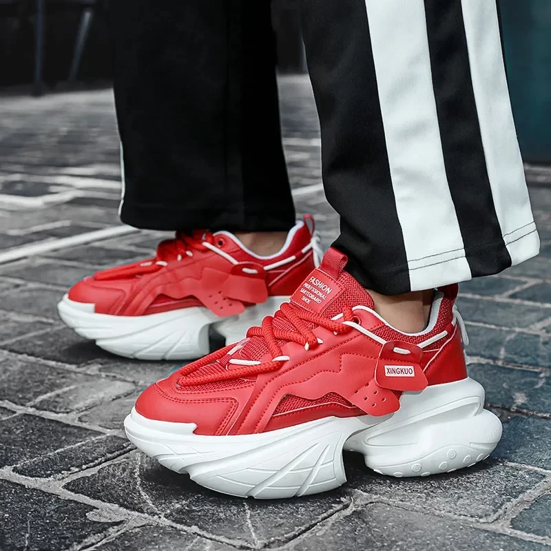 Men Trainers With Big Sole Designer Luxury Brand Women Men Shoes