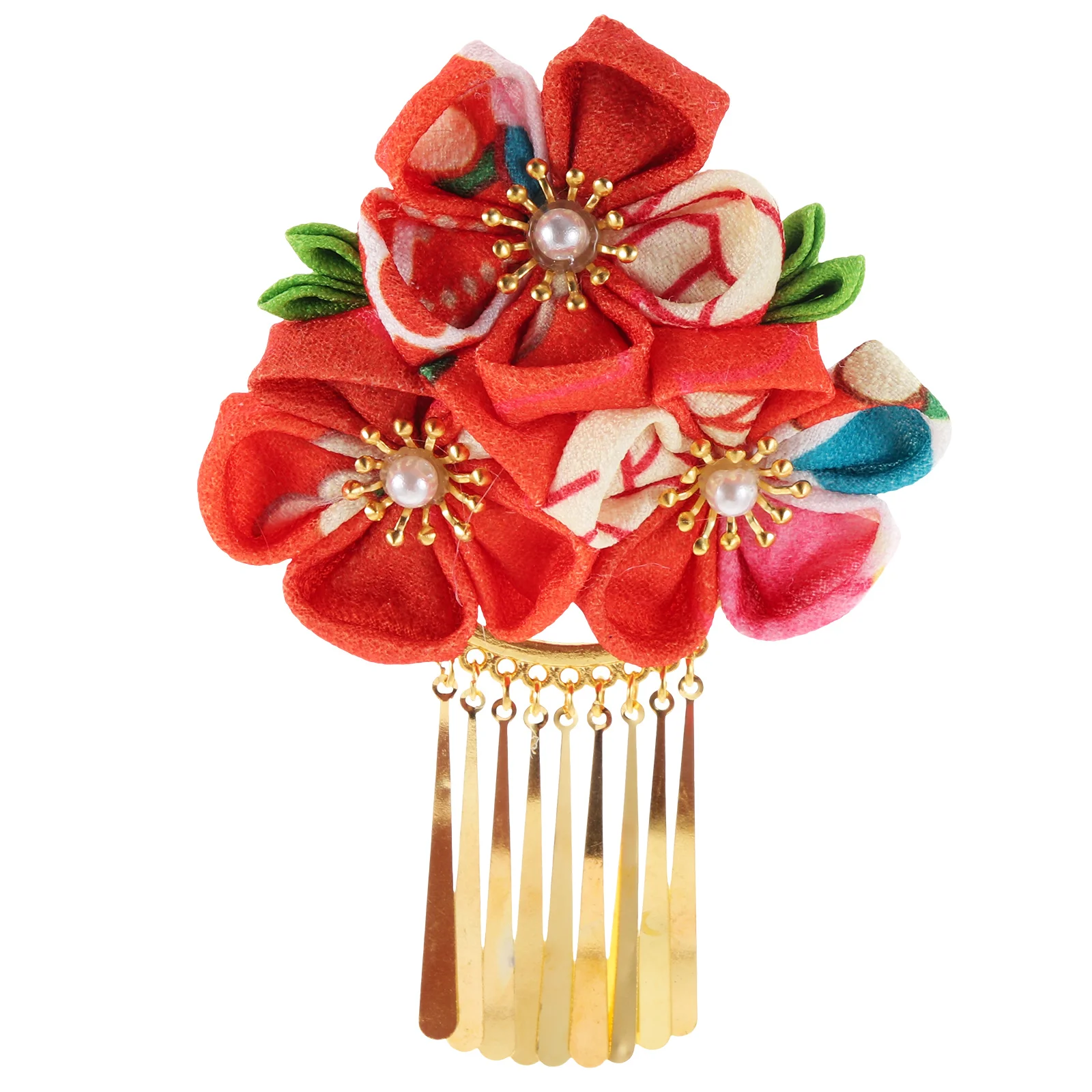 

Hair Kimono Clip Flower Japanese Clips Foraccessorieshairpin Hair Kanzashi Tassel Styling Girls Style Headdress