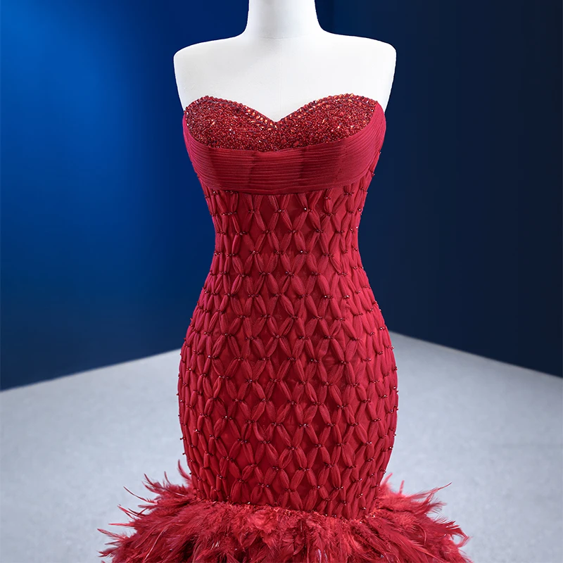 Рисунок 5 - Длинное свадебное платье русалки из органзы