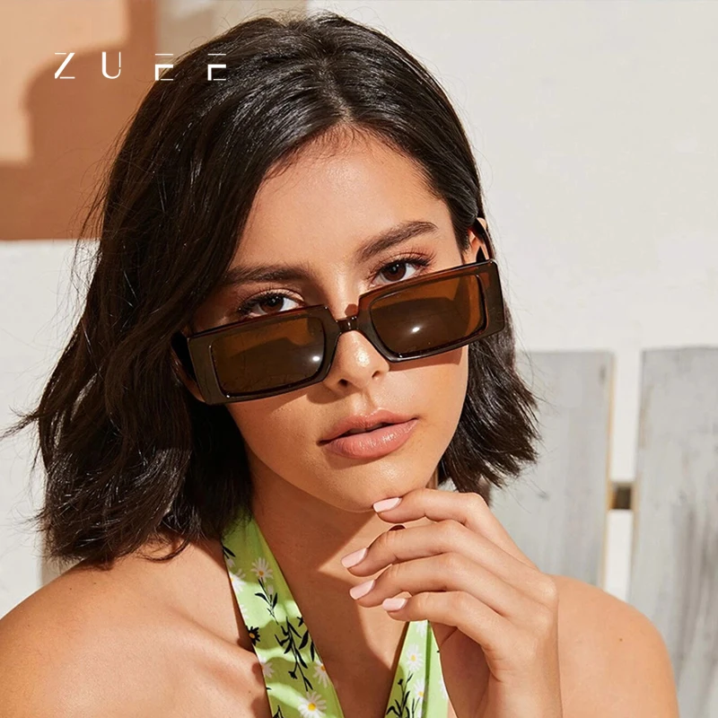 

2022Retro Shades Square Sunglasses Woman Jelly Colors Small Frame Sun Glasses Female Fashion Brand Designer Vintage Oculos DeSol