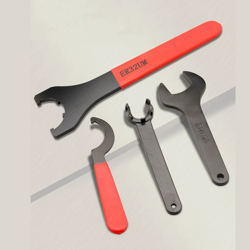 Spring Collet Collet Chuck Spring Collet Chuck A M UM O MS ISO APU Type Spanner ER8 ER11 ER16 ER20 ER25 ER32 ER40 ER50 Precision Chucks Collet ER Wrench CNC Wrenchs Nut Tools