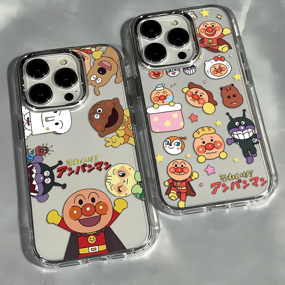 Transparent Soft Cover with Funny Anime Anpanmans Design