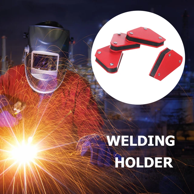 4pcs Mini Magnetic Welding Holder Set Triangle Welding Positioner Fixed Angle Soldering Locator Tools - Image 4