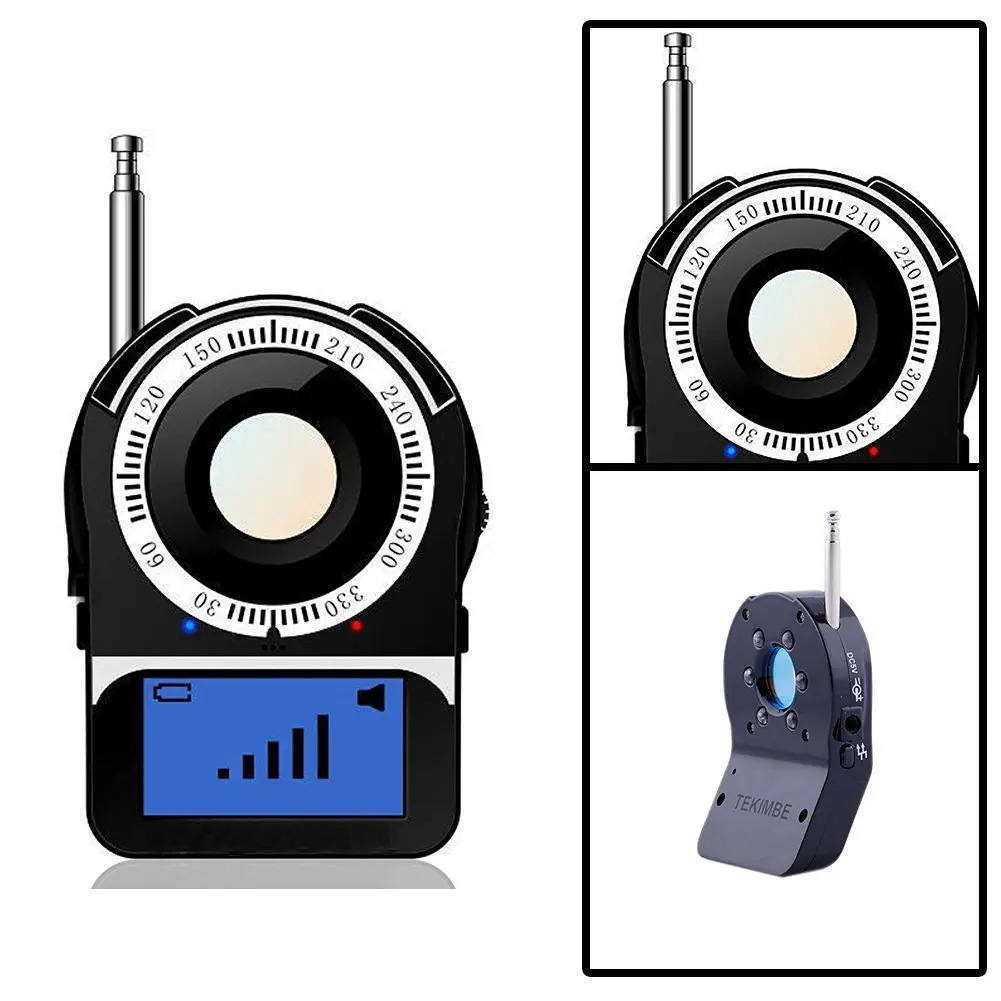 CC309 Wireless Signal Full Band Detector Hidden Camera Bug Finder Anti Spy Detector Anti Candid Camera