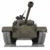 HENG LONG M26 Pershing RTR RC Tank 3838 1/16 Scale 7.0 Upgraded Metal Tracks Gearbox Idler Remote Controller Toys TH17304-SMT4 5