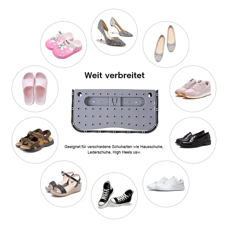 Dust-proof Storage Shoe Rack Save Space Punch-free Bathroom Plastic Wall-mounted Storage Holders Racks 4