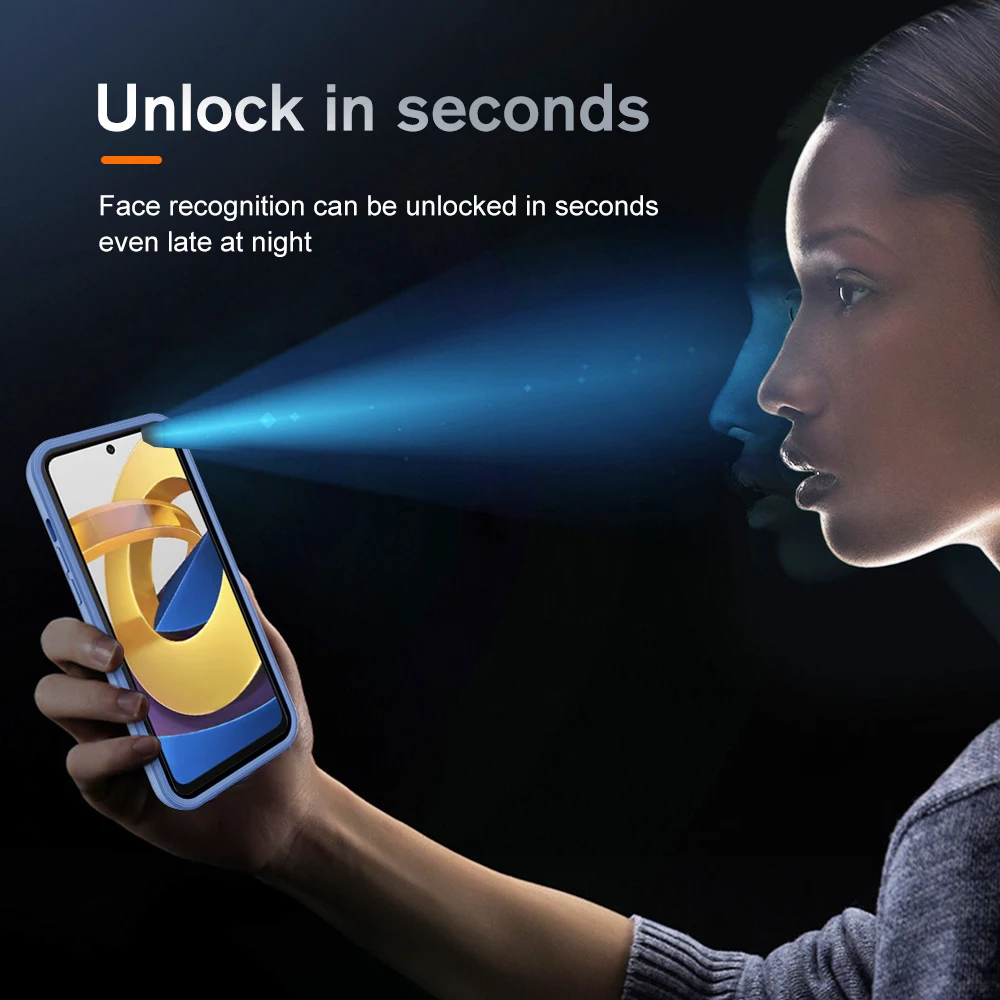 360 All Inclusive Shell för Xiaomi Poco M4 Pro 5G Fodral Stötsäkert skydd PocoM4Pro 6,6" 21091116AG Sided Film Protective _voghion.com