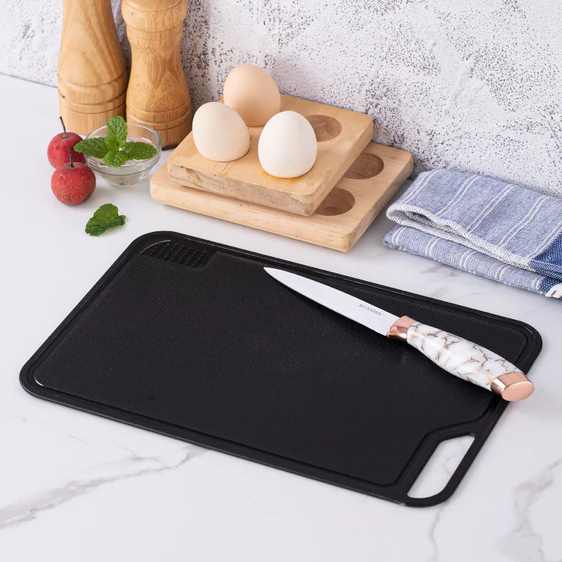 Cutting Board 1pc Cutting Board Garlic Press Multifunctional Cut Vegetables and Meat Chopping Board