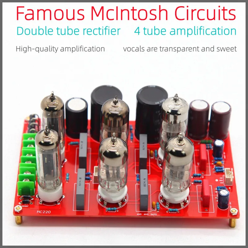 

McIntosh circuit, 6N3H3n tube preamp HIFI