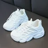 Children Summer White Shoes Boys Spring New Kids Mesh Breathable Primary School Girls Soft Sport Shoes Sneakers XZ279 4