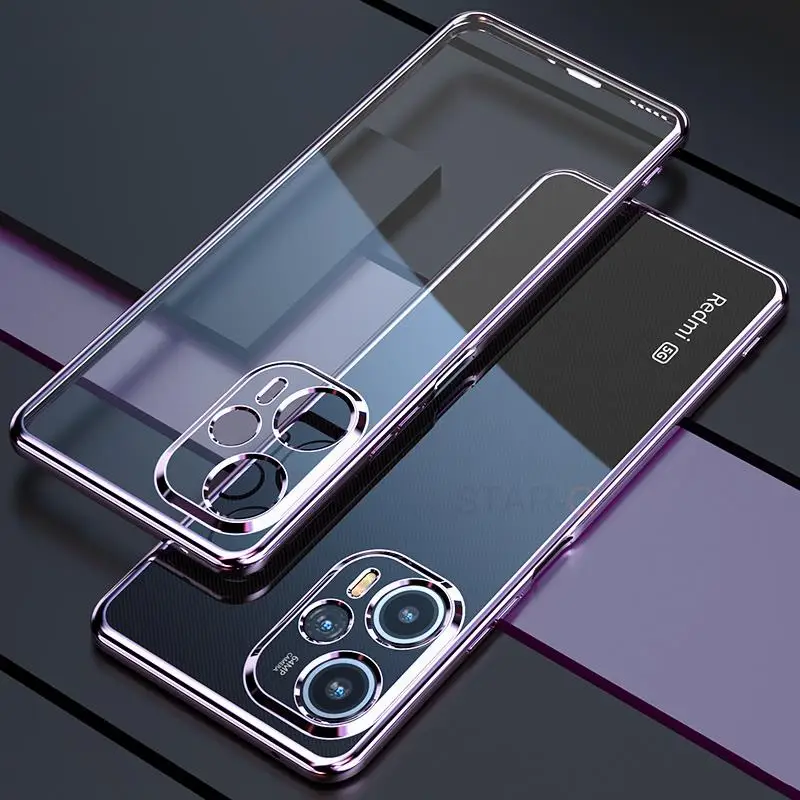 thumbnail image 1 of Pocof5 F5pro funda transparente de silicona suave para Xiaomi Mi Poco F5 Pro 5g F4 F3 X4 Gt, 1 of 5