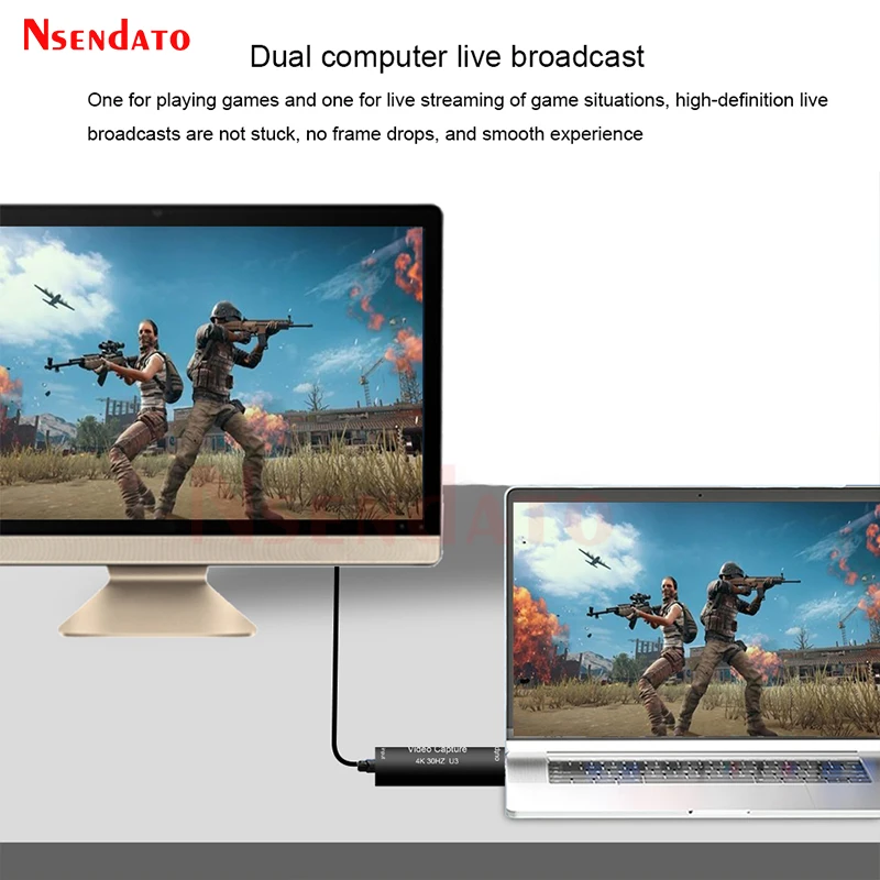 4k 30Hz HDMI Video Capture Card HDMI USB3.0 Video Grabber Recorder Card adapter for PS4 DVD Camcorder Camera Live Streaming