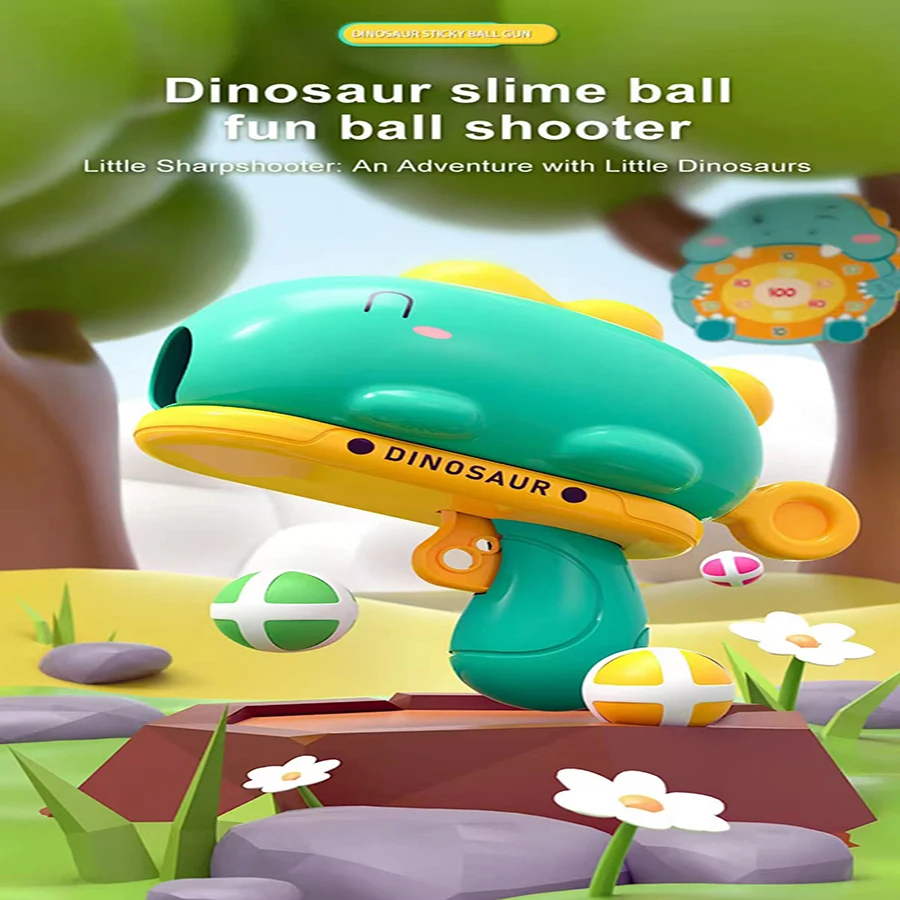Dinosaurus klittenbal dartbord spel voor kinderen_voghion.com