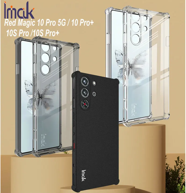 IMAK Shockproof Clear Slim Silicone Case - Transparent Protective Cover