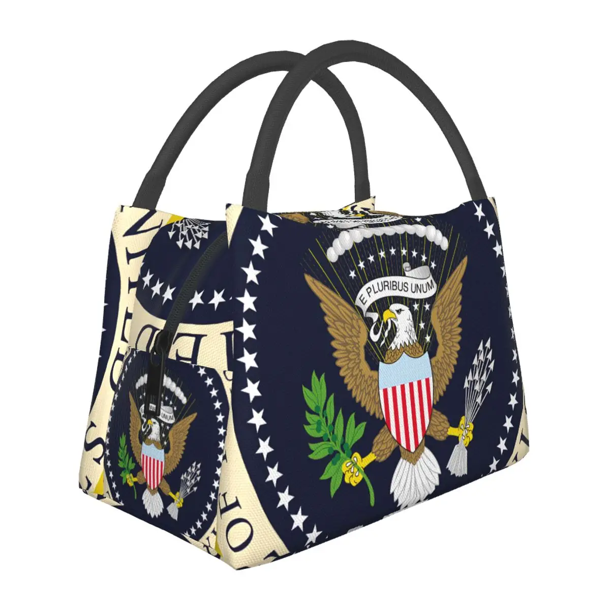 Seal Of The President Of The United State Portable insulation bag for Cooler Food Office Pinic Container