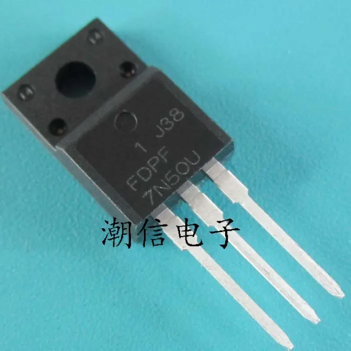 

10PCS/LOT FQPF7N50 FDPF7N50U 7A 500V NEW and Original in Stock