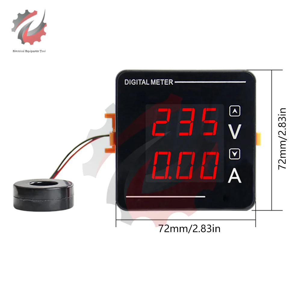 AC 50-500V      ÷  CH-72VA Ӻ   Ammeter Ǳ 110V 220V 120A