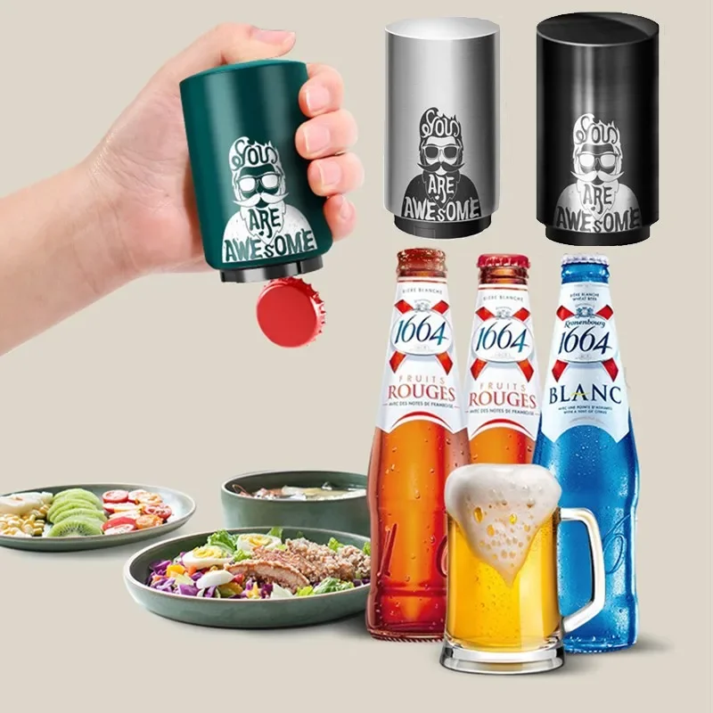 Acheter Ouvre-bouteille De Vin En Acier Inoxydable, Coupe-bière