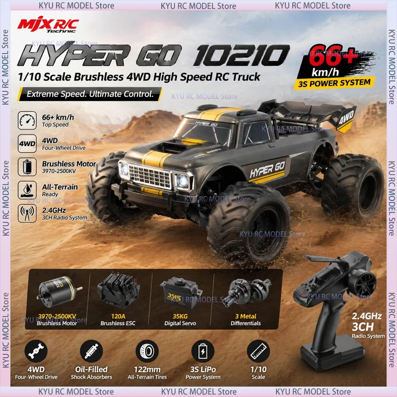 Crawler Buggy RC 4WD 1/10 Échelle Voiture Tout-Terrain Radiocommandée
