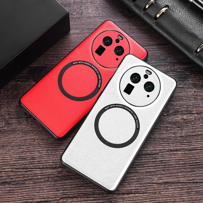 Custodia Di Ricarica Wireless Magsafe Per Oppo Find X6 Pro Telefono Celular Custodia Originale Oppo Find X6 Cell Fundas Find X6 Pro