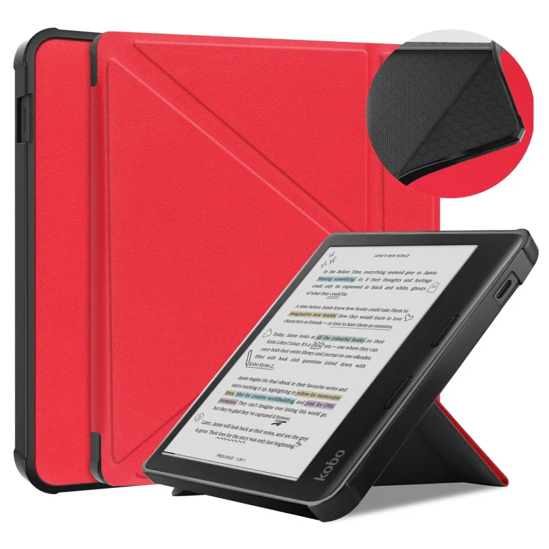 Premium Multi-folding Stand eReader Cover with Auto Wake/Sleep Feature