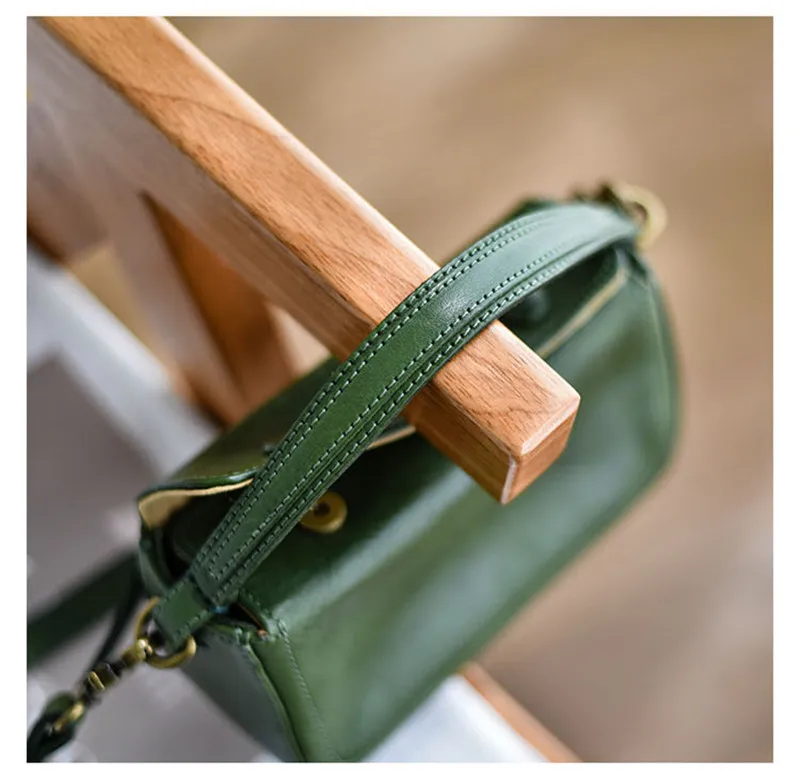 PNDME einfache Vintage-Handtasche für den täglichen Gebrauch, Party, Luxus, echtes Leder, Damenhandtasche, lässige Designer-Umhängetasche aus weichem Rindsleder – Detail 8