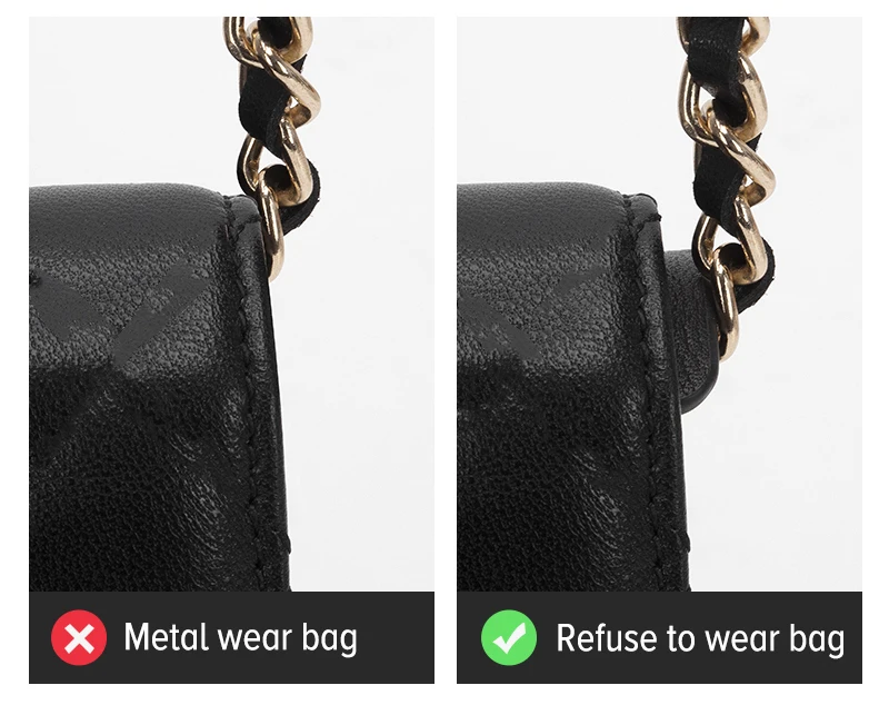 CRAZYSMITH Anti-wear Modification Pad For Chanel Woc Bag Anti-abrasion Transformation Sheet Hardware Buckle Protection Artifact