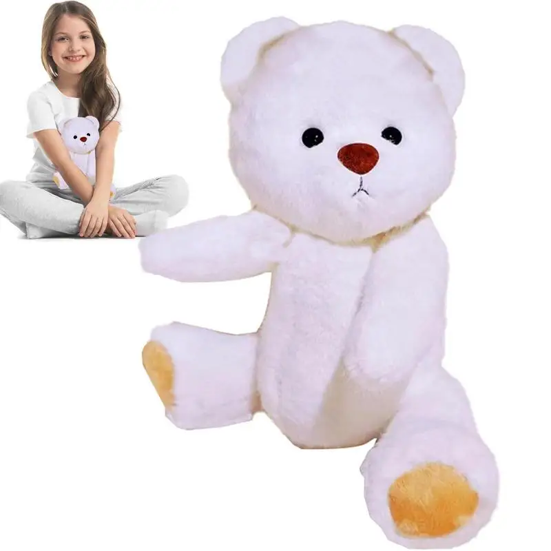 

Stuffed Plushie Bear Plush Toy For Huggable Pillow Huggable Pillow And Stuffed Animal Soft And Cute Bear Doll For Christmas