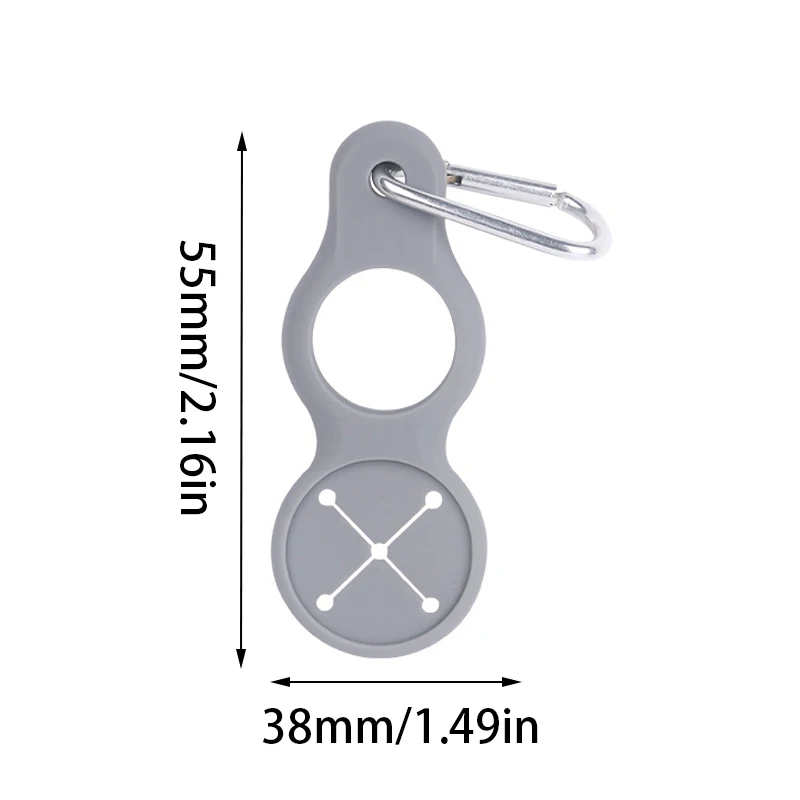 Description Picture 2 of itemSilicone Sports Kettle Buckle Outdoor Carabiner Water Bottle Holder Towel Hook Clip Backpack Hanger Camping Hiking Cycling Tools