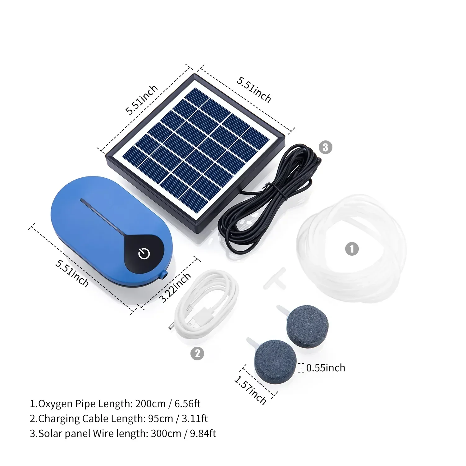 

Accessory Accessories Aerator Solar Aquarium Fishbowl Supplies Air Aquatic Goods Supply Oxygen Pump Fish Equipment Tank Products