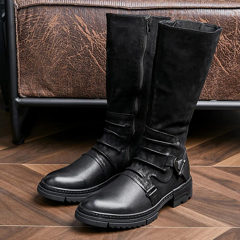 Men's Designer Boots - Luxury Leather Fashion Boots