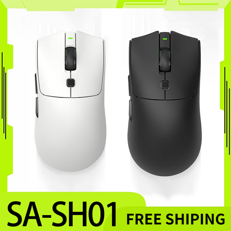 Rawm Sa-Sh01pro Mouse Wireless Bluetooth Three Mode 8k E-Sport Gaming Hot-Swap Lightweight Accessories For Windows/Ios Office