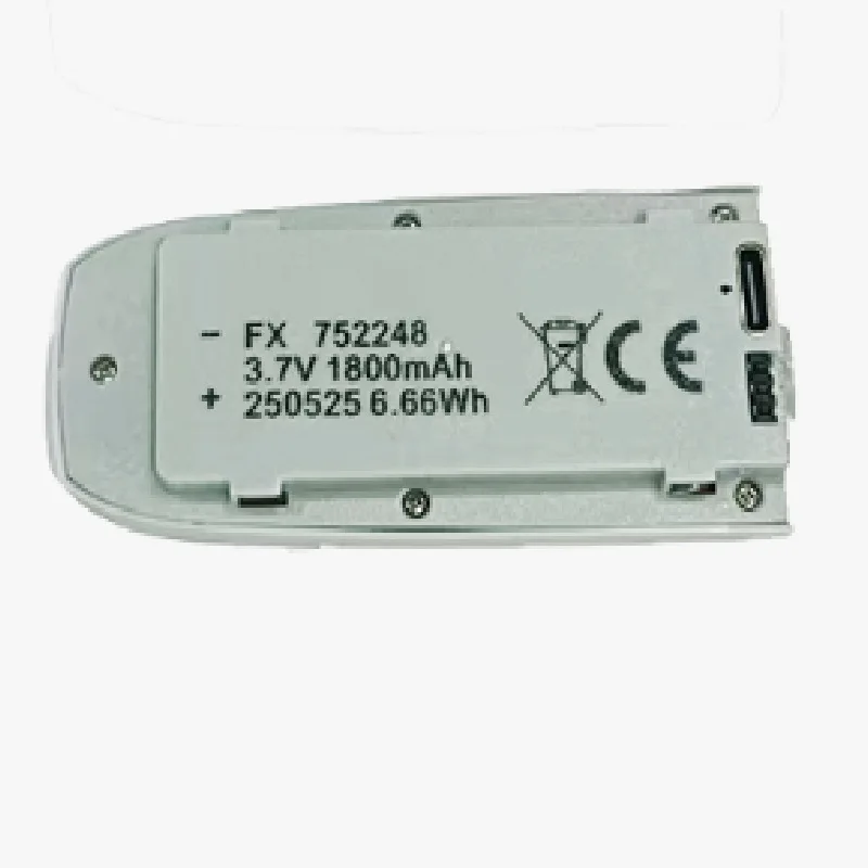 Batterie LiPo 3.7V 1800mAh pour drone Hanying T21P, posée sur une surface plane