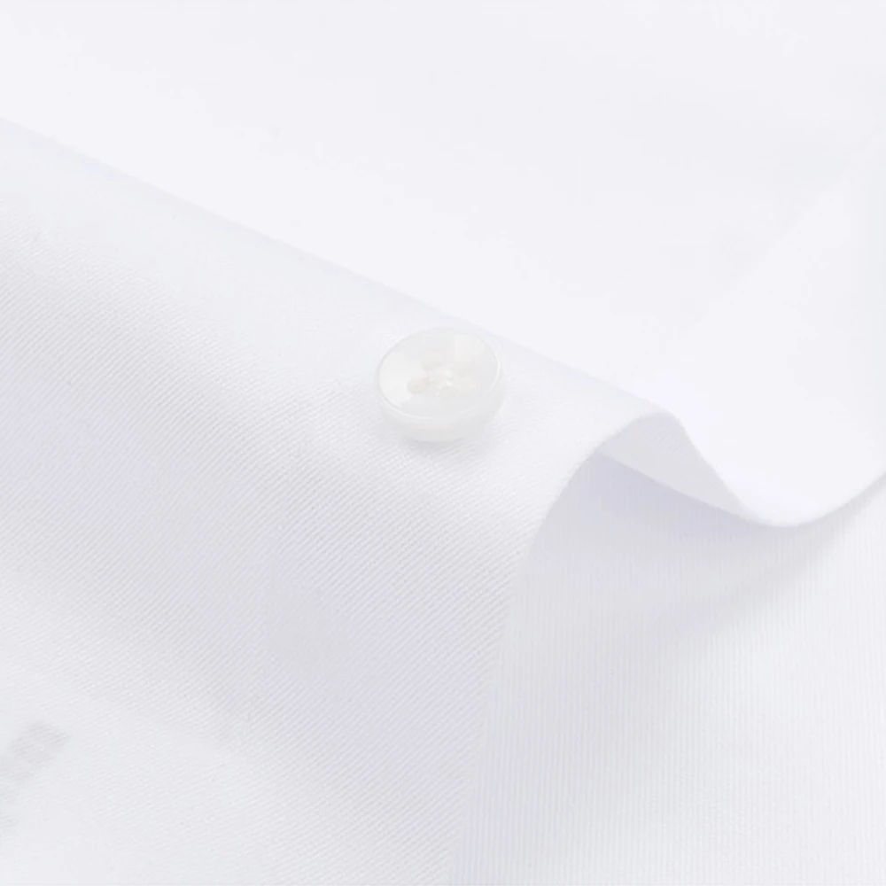 Luxury Tuxedo Shirts For Men 100s High Quality 100% Cotton Wedding Shirt For Groom Groomsmen Wrinkle Resistant Mens Tuxedo Shirt