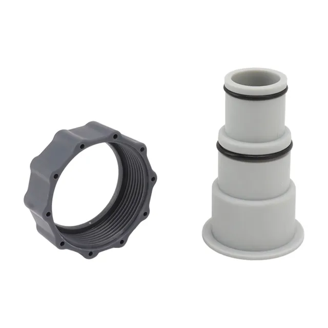 Úszómedence Tömlőcsatlakozó Könnyű Tömlőkonverziós Adapter Tartós Csatlakozó Tömlő Dugattyú Az Tisztításához - Image 2