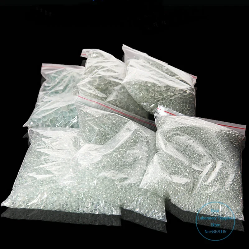 1000pcs/bag glass hoodle high precision laboratory glass beads 1/2/3/4/5/6/7/8mm for mechanical bearing slide