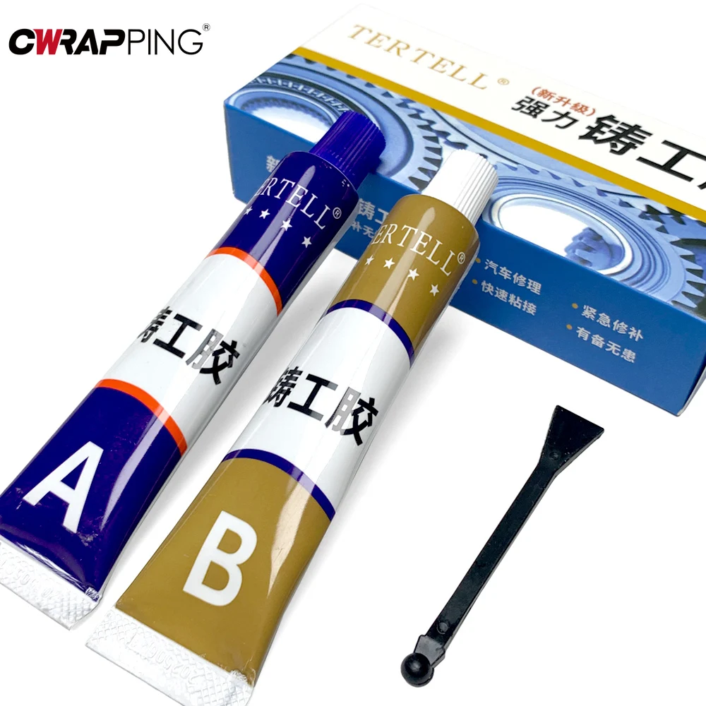 High-Strength Multi-Material Repair Adhesive - Heat Resistant Sealant for Metal, Plastic, & Wood