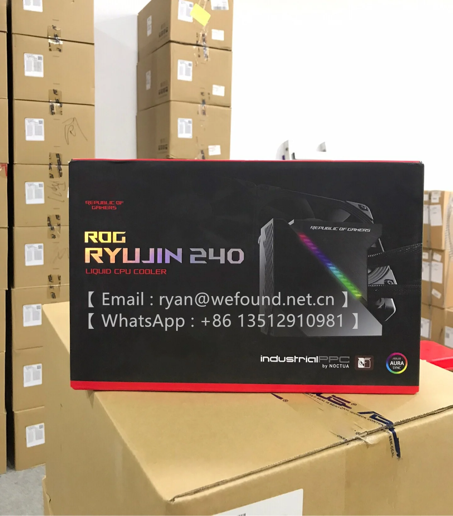 ROG RYUJIN 240 수냉식 CPU 쿨러