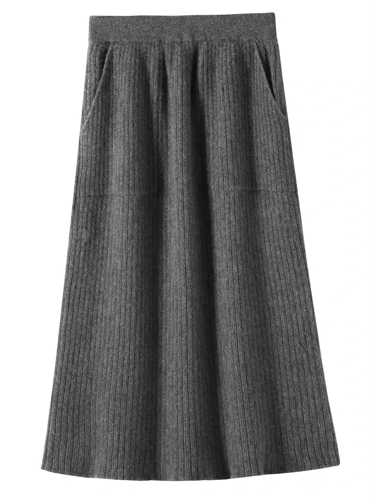PlatiNum Cashmere Skirt - Material Authenticity