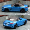 KiNSMART Toy Car Model 1/34 BMW Z4 M40i Roadster Convertible Alloy Diecast Miniature Vehicle Collection Gift For Children Boy 3