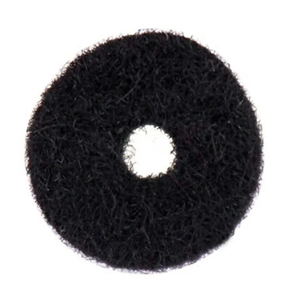 

10 Pcs Felt Washers For Guitar Strap Buttons Strap Pins 13mm Black White Musical Instrument Replacement Accessories Parts
