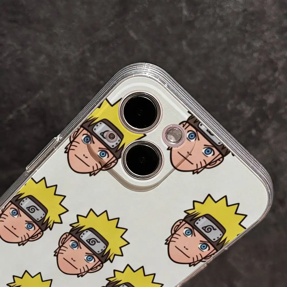 NARUTO CUTE FUNNY Ultra Clear TPU Slim Shockproof Phone Case Cover