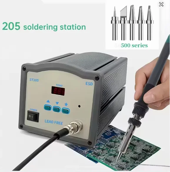 ST-205 Soldering Station 150W Lead-Free High Frequency Digital Rework Station Wi