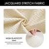 Stretch Jacquard Waterproof Bench Cover for Dining Room Bedroom Kitchen Bench Slipcovers Anti-Dust Removable Washable 5