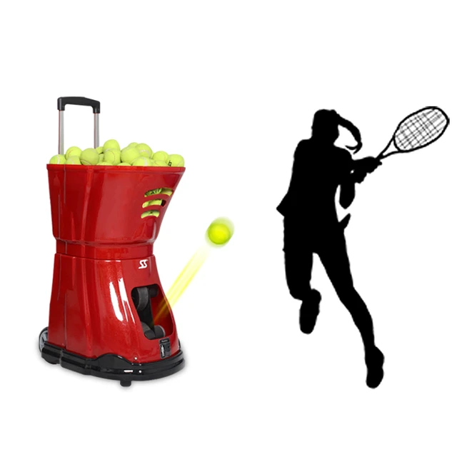 Machine d'entraînement de balles de tennis, équipement de lancer  automatique - AliExpress